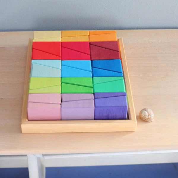 Grimm's | Sloping Blocks Building Set 6 Grimm's | Sloping Blocks Building Set - Image 6