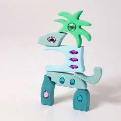 Grimm's | Sparkling Mandala Orient -Simple Play Stories Grimms Building Set Sparkling Mandala Orient 7