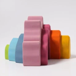 Grimm's | Coral Reef Stacker 6 Grimm's | Coral Reef Stacker -Simple Play Stories Grimms Coral Reef Stacker Wooden Toy 3