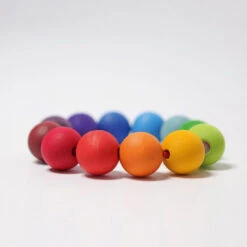 Grimm's | Bead Ring Grasping Toy -Simple Play Stories Grimms Grasping Toy Bead Ring w
