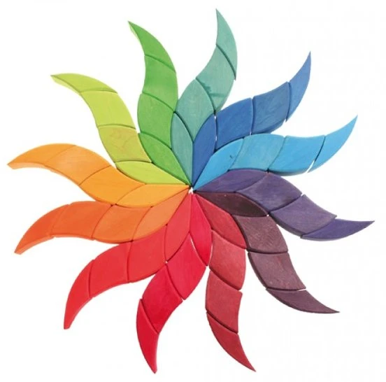 Grimm's | Large Colour Spiral | Mandala Puzzle 4 Grimm's | Large Colour Spiral | Mandala Puzzle - Image 4