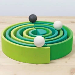 Grimm's | Large Rainbow Meadow Green -Simple Play Stories Grimms Large Rainbow Meadow Green 4