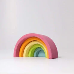 Grimm's | Medium Rainbow Pastel -Simple Play Stories Grimms Medium Rainbow Pastel