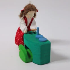 Grimm's | Mobile Home Blue Green -Simple Play Stories Grimms Mobile Home Blue Green 3