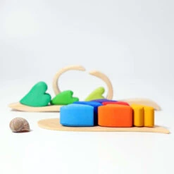 Grimm's | Rainbow Hearts -Simple Play Stories Grimms Rainbow Hearts Blocks 4