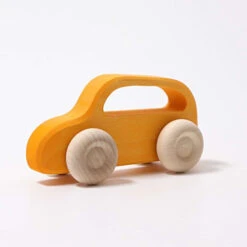 Grimm's | Coloured Wooden Cars | Slimline 5 Pieces -Simple Play Stories Grimms Slimline Cars Set of 5 Wooden Toys 8