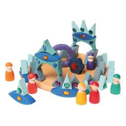 Grimm's | Sparkling Mandala Small -Simple Play Stories Grimms Small Sparkling Mandala 6