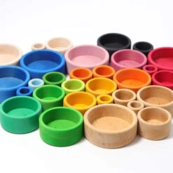 Grimm's | Stacking Bowls Lollipop -Simple Play Stories Grimms Stacking Bowls Lollipop 8