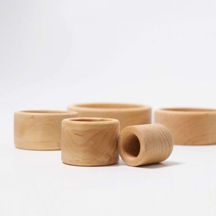 Grimm's | Stacking Bowls Natural 9 Grimm's | Stacking Bowls Natural - Image 9