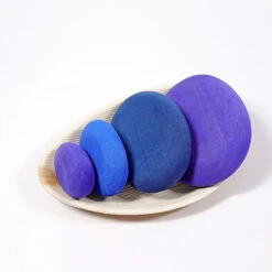 Grimm's | Pebbles Dream 9 Grimm's | Pebbles Dream -Simple Play Stories Grimms Stacking Pebbles Dream Dark Blue Purple 7