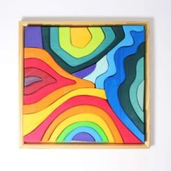 Grimm's | Four Elements Puzzle Large | Building Set