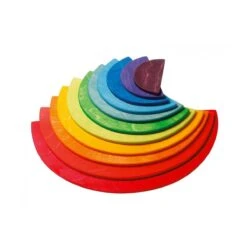Grimm's | Semi Circles Rainbow -Simple Play Stories Grimms Semi Circle Rainbow coloured 3