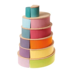 Grimm's | Semi Circles Natural -Simple Play Stories Grimms Semi Circle natural timber 2