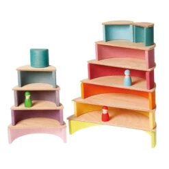 Grimm's | Semi Circles Natural -Simple Play Stories Grimms Semi Circle natural timber 4