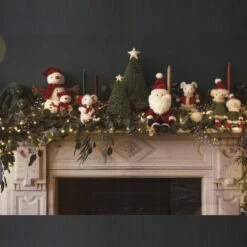 Jellycat | Amuseable Blue Spruce Christmas Tree -Simple Play Stories Jellycat Christmas Amuseable Blue Spruce Christmas Tree Leffy Elf Santa Mouse