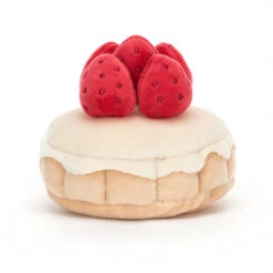 Jellycat | Pretty Patisserie Tarte Aux Fraises -Simple Play Stories Jellycat Pretty Patisserie Tarte Au Fraises 3