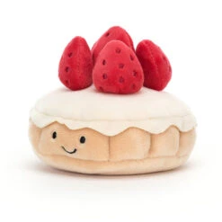 Jellycat | Pretty Patisserie Tarte Aux Fraises -Simple Play Stories Jellycat Pretty Patisserie Tarte Au Fraises 4