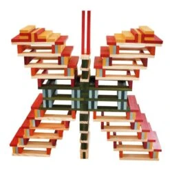 KAPLA | Wooden Building Planks | 40 Squares | Yellow -Simple Play Stories KAPLA wooden building planks butterfly 62c696d5 01ee 4072 acfb 2f3e69587046