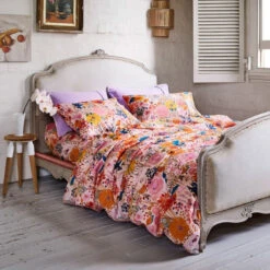 Kip And Co | Flat Sheet | King Single | Pinky Field Of Dreams LAST ONE! -Simple Play Stories KIP CO FIELD OF DREAMS PINKY QUILT COVER PILLOW CASE FITTED SHEET 2 c10ff1bf fc1e 4578 8a55 d8cbb69ca65b