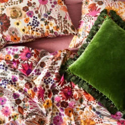 Kip And Co | Quilt Cover | King | Field Of Dreams -Simple Play Stories KIP CO FIELD OF DREAMS QUILT COVER pillow case styled with garden green cdf87d3d d30c 4c77 a782 51bb4a257a3c