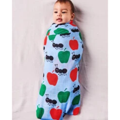 Kip And Co | Bamboo Baby Swaddle | Ants Pants -Simple Play Stories Kip Co Ants Pants Bamboo Swaddle 2