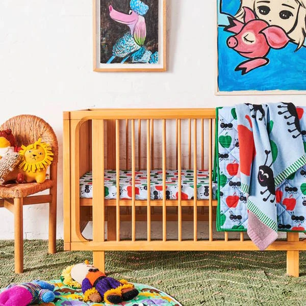 Kip And Co | Ants Pants | Fitted Sheet | Bassinet 3 Kip And Co | Ants Pants | Fitted Sheet | Bassinet - Image 3