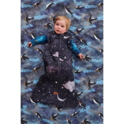 Kip And Co | Deep Dive Fitted Cot Sheet -Simple Play Stories Kip Co Deep Dive Fitted Cot Sheet