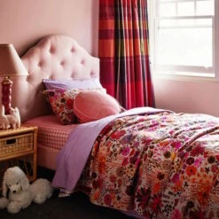 Kip And Co | Gingham Candy Organic Cotton Fitted Sheet -Simple Play Stories Kip Co Gingham Candy Fitted Sheet 3