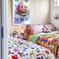 Kip And Co | Gingham Candy Organic Cotton Pillowcase(s) -Simple Play Stories Kip Co Gingham Candy Organic Cotton Pillow Cases 6