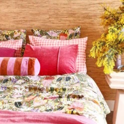 Kip And Co | Gingham Candy Organic Cotton Pillowcase(s) -Simple Play Stories Kip Co Gingham Candy Organic Cotton Pillow Cases 9