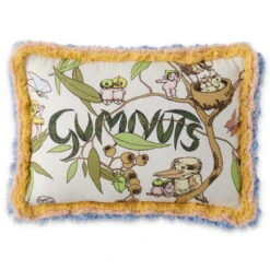 Kip And Co | May Gibbs | Fringed Cushion | Gumnuts