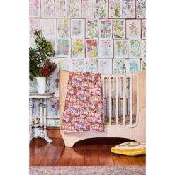 Kip And Co | May Gibbs | Quilted Bedspread | Cot | Sweet Cheeks -Simple Play Stories Kip Co May Gibbs Quilted Cotton Bedspread Sweet Cheeks Cot