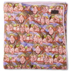 Kip And Co | May Gibbs | Quilted Bedspread | Cot | Sweet Cheeks