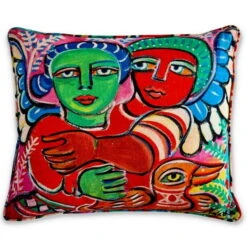 Kip & Co X Mirka | Angels In Spring Upholstery Cushion