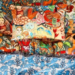 Kip & Co X Mirka | Ma Vie Organic Cotton Pillowcase(s) -Simple Play Stories Kip Co Mirka Mora Ma Vie Pillowcase 3