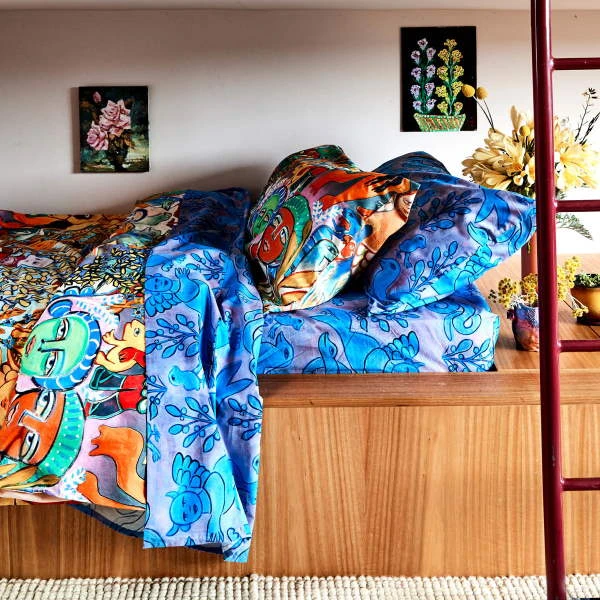 Kip & Co X Mirka | Ma Vie Organic Cotton Quilt Cover 3 Kip & Co X Mirka | Ma Vie Organic Cotton Quilt Cover - Image 3