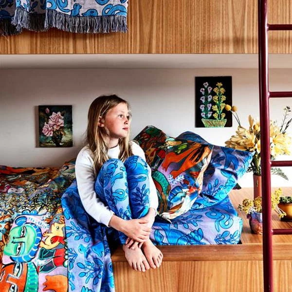 Kip & Co X Mirka | Ma Vie Organic Cotton Quilt Cover 5 Kip & Co X Mirka | Ma Vie Organic Cotton Quilt Cover - Image 5