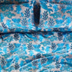 Kip & Co X Mirka | Mermaid Dreaming Organic Cotton Pillowcase(s) -Simple Play Stories Kip Co Mirka Mora Mermaid Dreaming Pillowcase 2