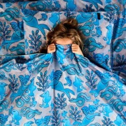 Simple Play Stories -Simple Play Stories Kip Co Mirka Mora Mermaid Dreaming Quilt Cover 7