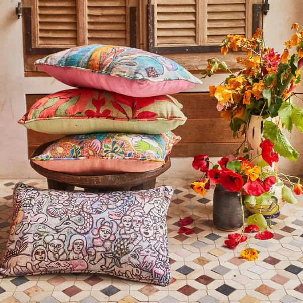 Kip & Co X Mirka | Mirka's Family Upholstery Cushion 5 Kip & Co X Mirka | Mirka's Family Upholstery Cushion - Image 5