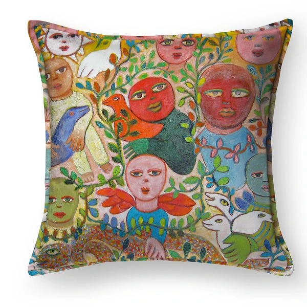 Kip & Co X Mirka | Mirka's Family Upholstery Cushion 1 Kip & Co X Mirka | Mirka's Family Upholstery Cushion