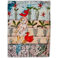 Kip & Co X Mirka | My Perfect Vegetable Garden Linen Tea Towel