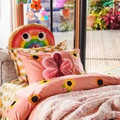 Kip And Co | Rainbow Bright Cushion -Simple Play Stories Kip Co Rainbow Bright Cushion 3