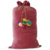 Kip And Co | Velvet Santa Sack | Blushing Rose