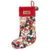 Kip And Co | Velvet Santa Stocking | Christmas Party