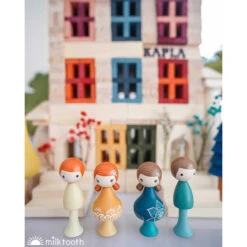 CLiCQUES | Magnetic Wooden Toys | Max & Emil -Simple Play Stories Kissenwonderlad CLiCQUES DIY Peg Dolls Max Emil