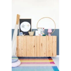 Little P | Rainbow Velvet Cushion Cover | Grey -Simple Play Stories Little P for Little People Rainbow Cushion Velvet 2