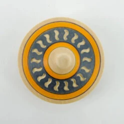 Mader | Arabesk Spinning Top (Level 1) -Simple Play Stories Mader Arabesk Spinning Top Yellow