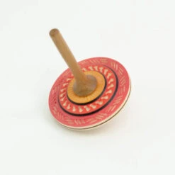 Mader | Bonbon Spinning Top (Level 4) -Simple Play Stories Mader Bonbon Spinning Top Red