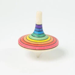 Mader | Large Rallye Spinning Top | Purple To Red (Level 1) -Simple Play Stories Mader Large Rallye Spinning Turn Top Rainbow Purple to Red